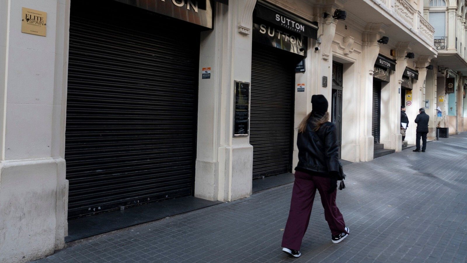 El club nocturn Sutton, situat al barri de Sant Gervasi-Galvany, a la ciutat de Barcelona