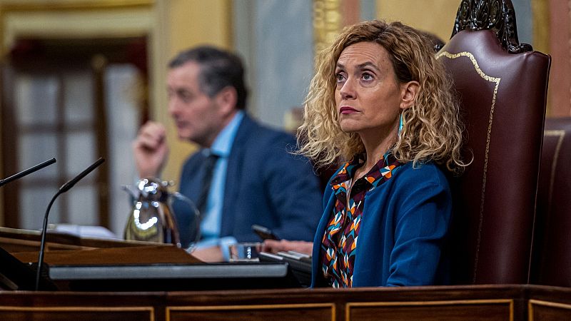 La presidenta del Congreso, Meritxell Batet