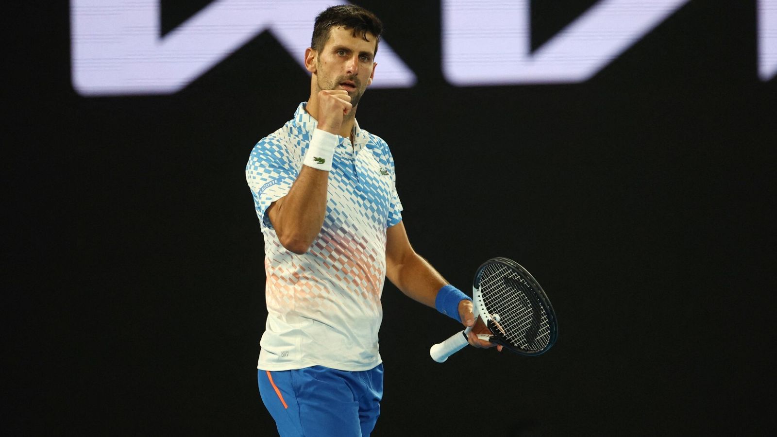 Abierto de Australia  | Djokovic en su partido contra Rublev