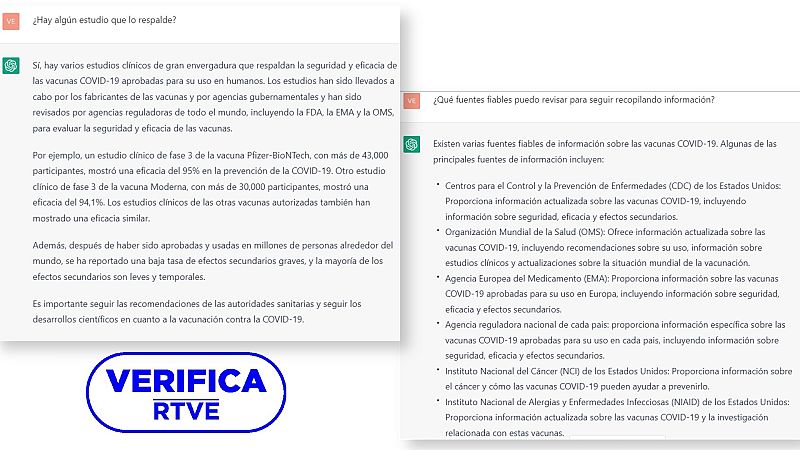 Conversación con la IA Chat GPT en la que hacemos preguntas sobre conseguir fuentes fiables