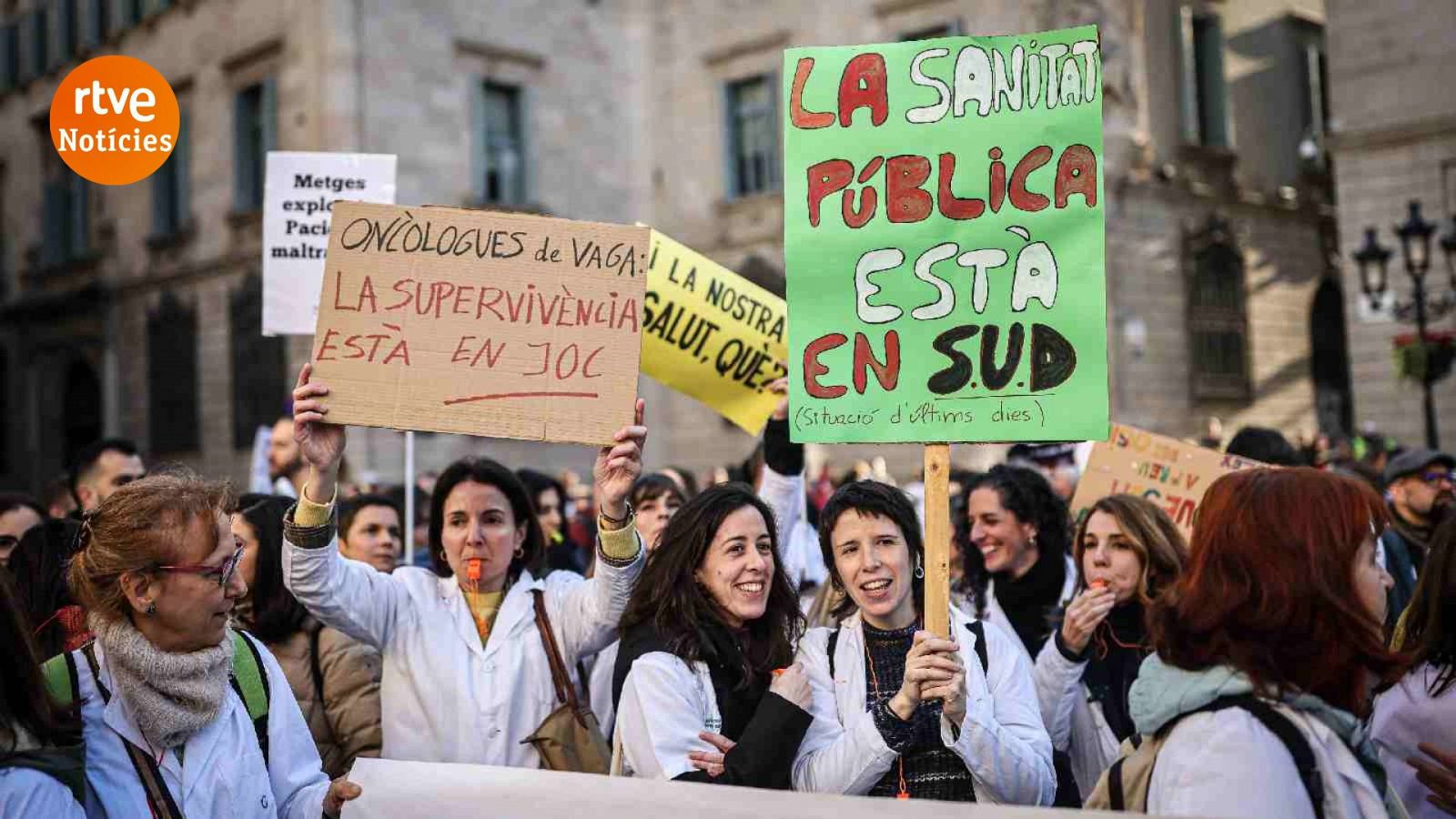Salut i Metges de Catalunya s'emplacen a reunir-se dilluns per arribar a un acord