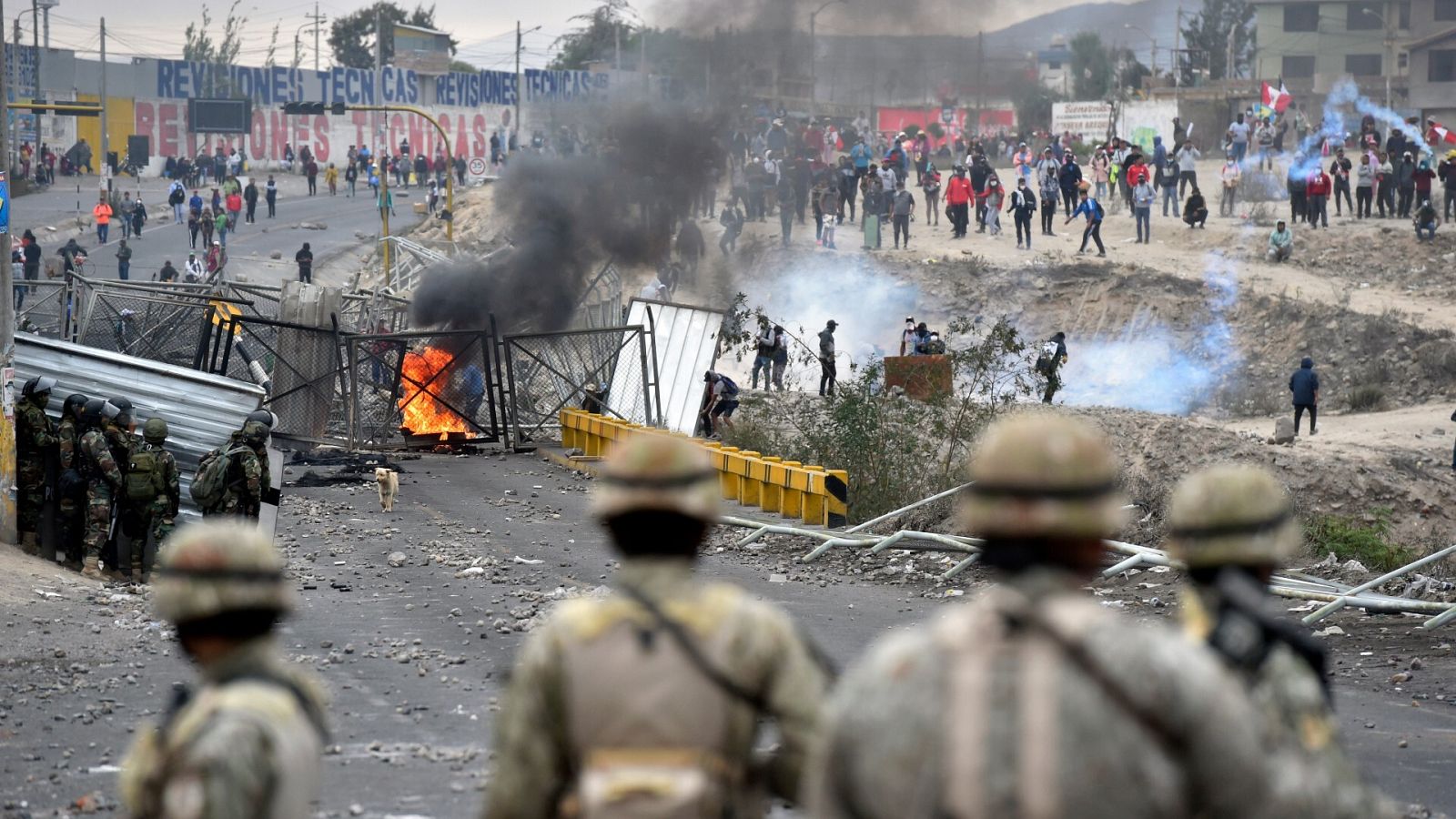 Protesta contra el Gobierno de Boluarte en Arequipa