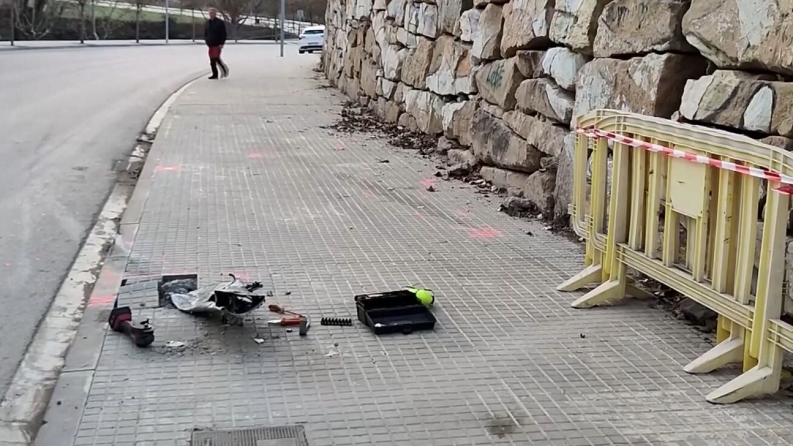 L'accident ha passat al carrer del Tèxtil, a tocar d'un aparcament | ACN