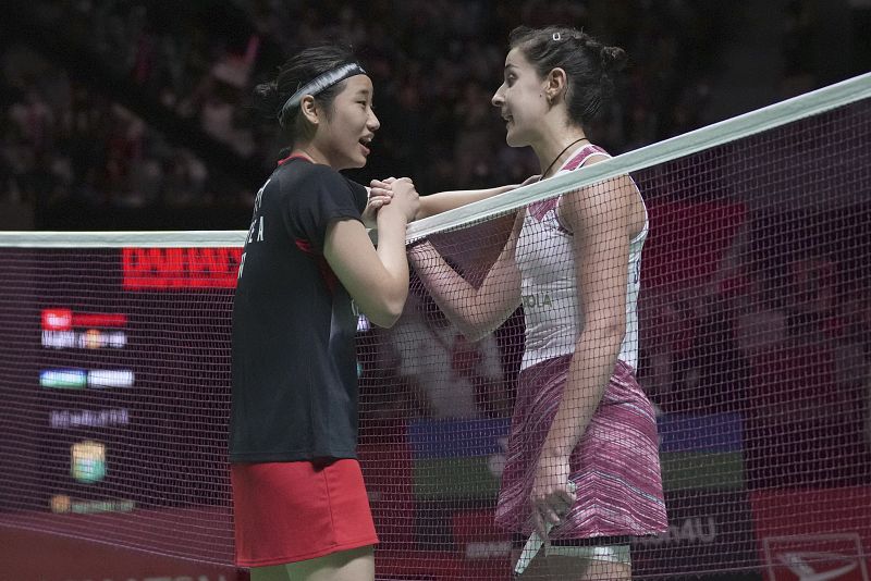 Carolina Marín pierde en la final del Masters de Indonesia ante An Young