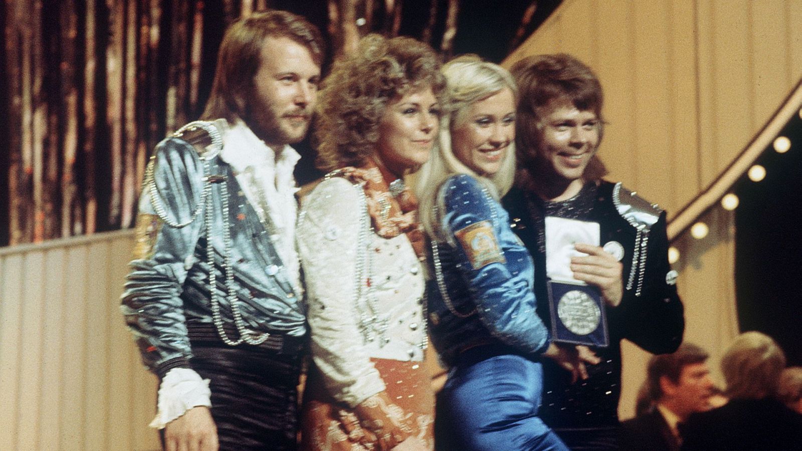 ABBA ganó Eurovisión en el año 1974 con "Waterloo"