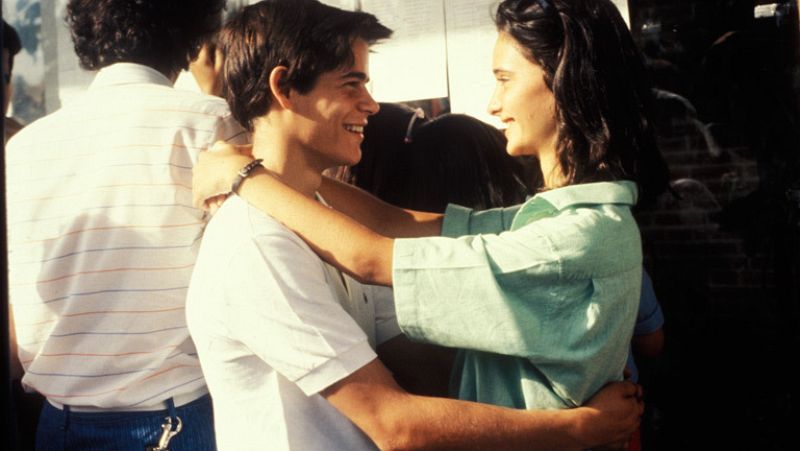 Jorge Sanz y Ana Torrent, dos de los protagonistas de 'Segunda enseñanza'