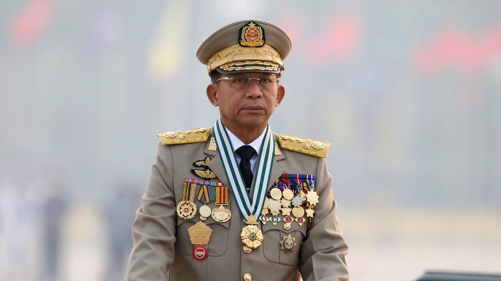 El líder de la junta militar birmana, Min Aung Hlaing