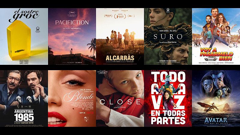 Premis Roses de Sant Jordi 2023: pel·lícules candidates