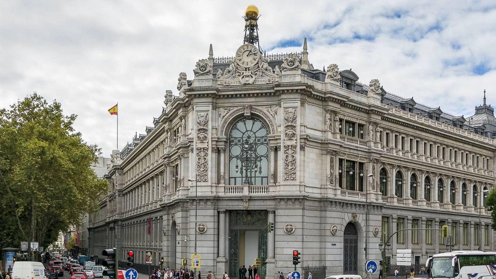 Edificio del Banco de España en Madrid