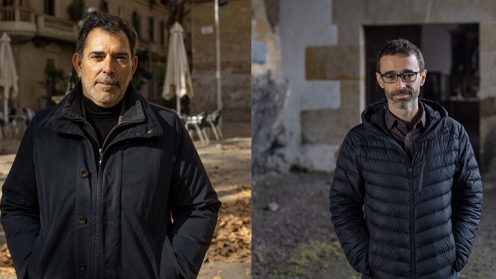 Víctor del Árbol e Ibon Martín