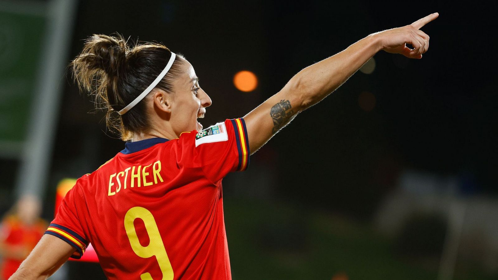 Esther González, jugadora de la Selección Española