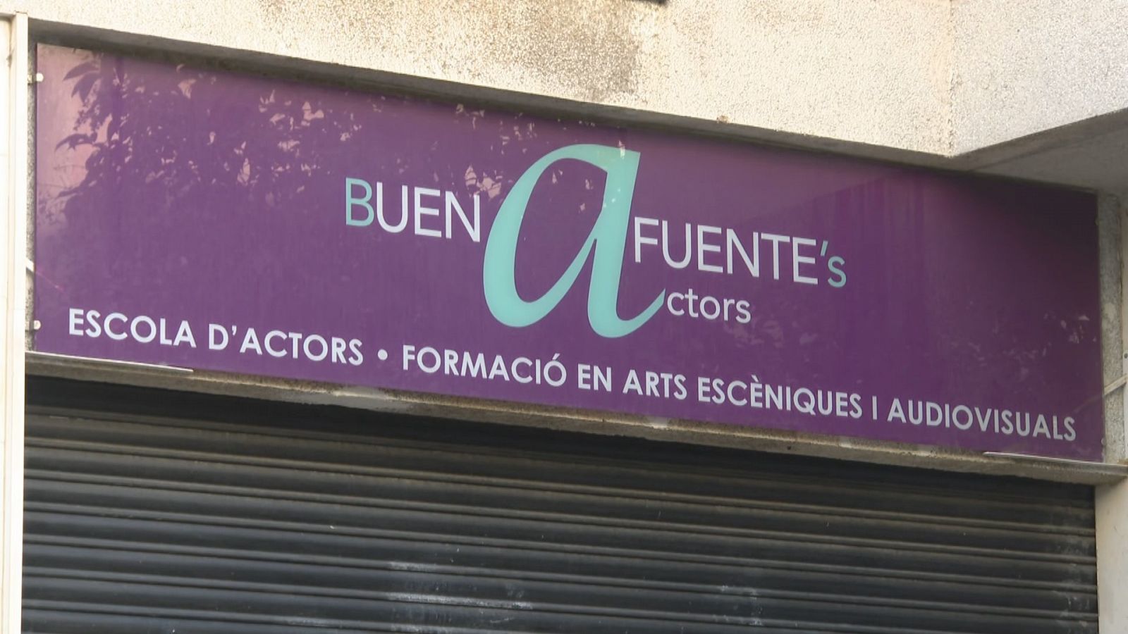 El professor impartia classes a l'escola Buenafuente's actors
