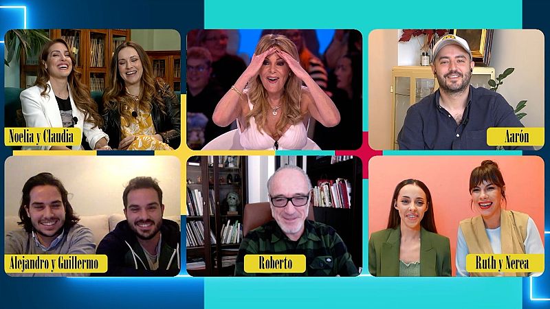 Ana Obregón se reencuentra con el elenco de 'Ana y los 7'