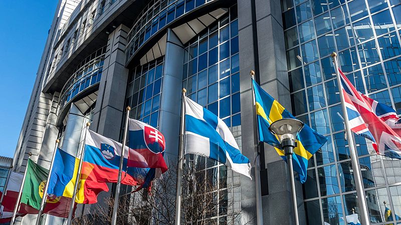 Fachada del Parlamento Europeo 