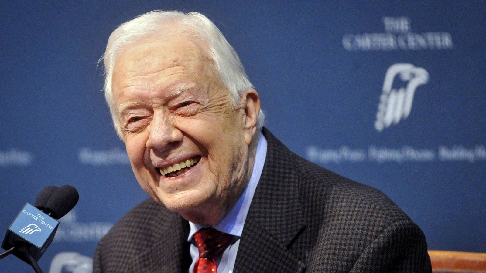 Una imagen de archivo del expresidente estadounidense Jimmy Carter.