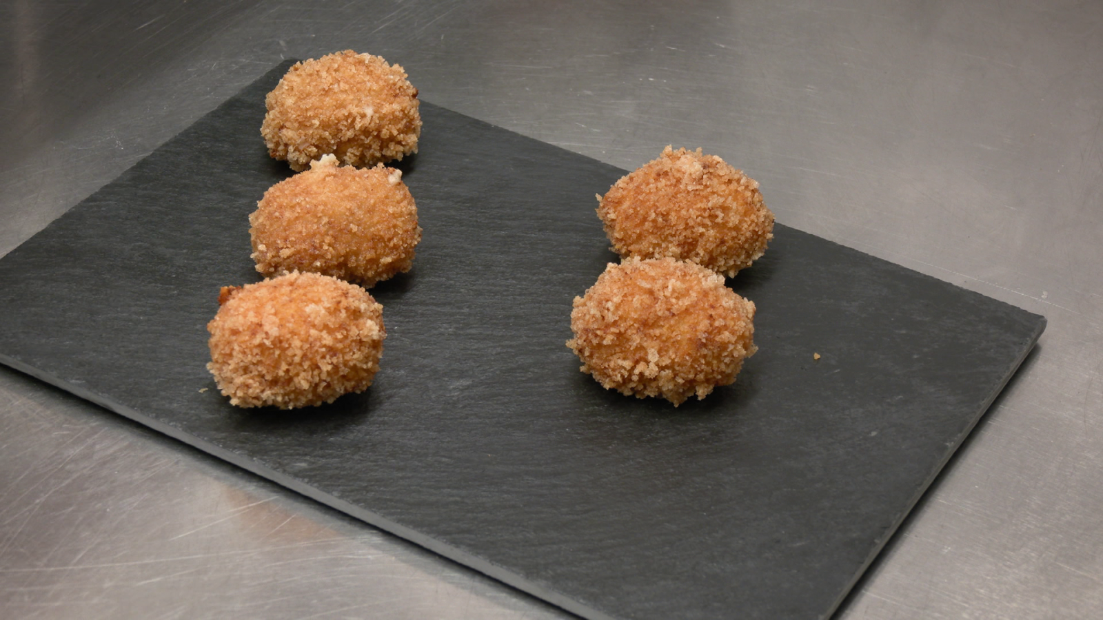 Croquetas de foie: muy crujientes