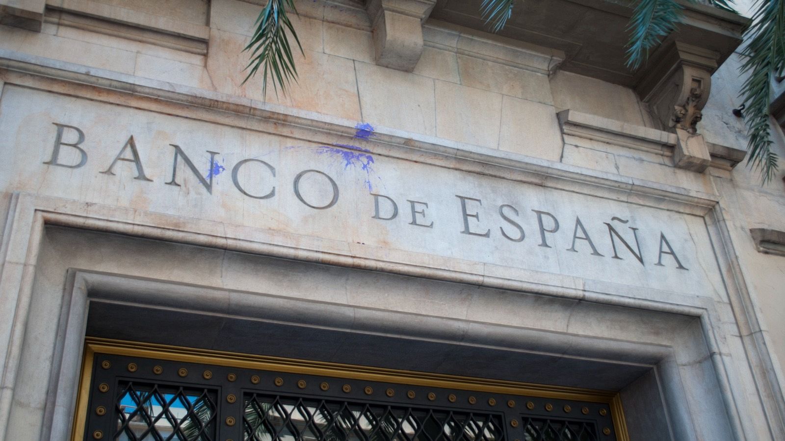 Fachada de la sede del Banco de España en Madrid