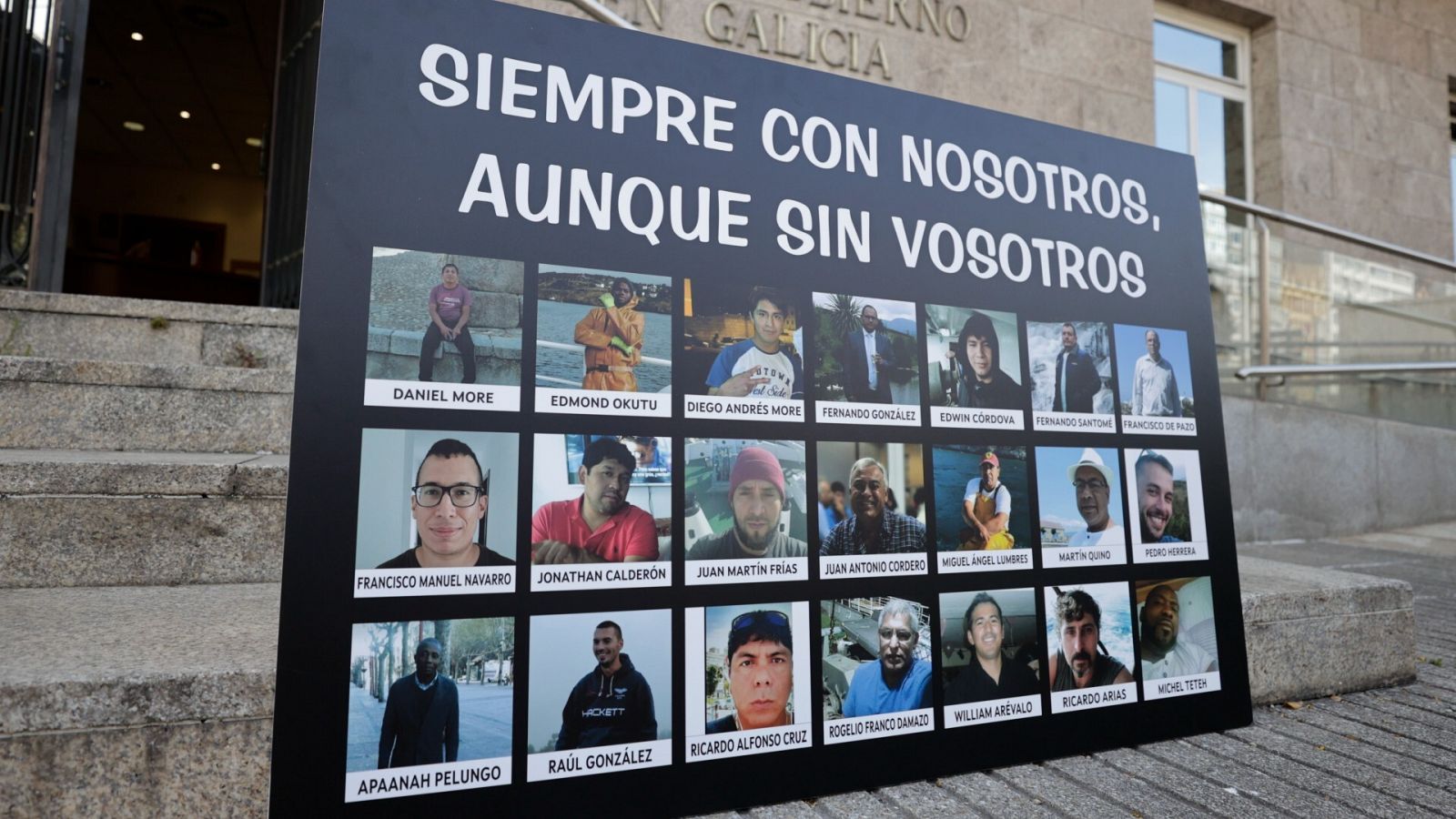 Fotos de las víctimas del naufragio del Villa de Pitanxo