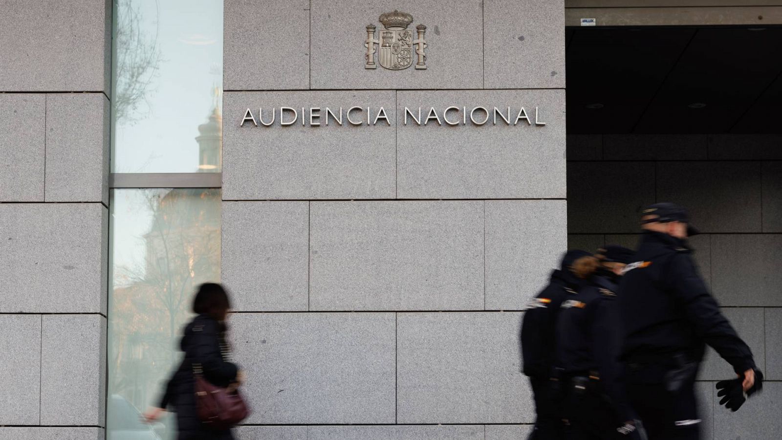 Fachada de la Audiencia Nacional