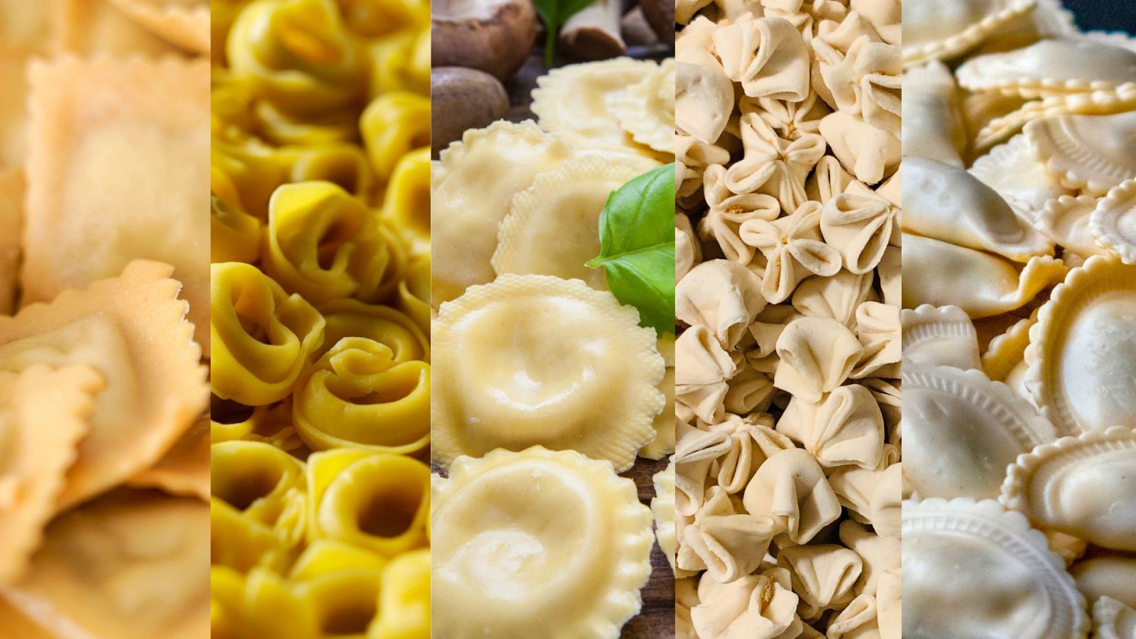 Diferencias en la pasta rellena
