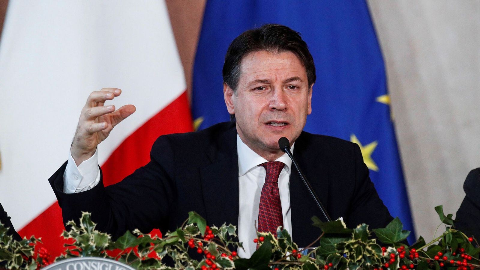 El exprimer ministro italiano, Giuseppe Conte