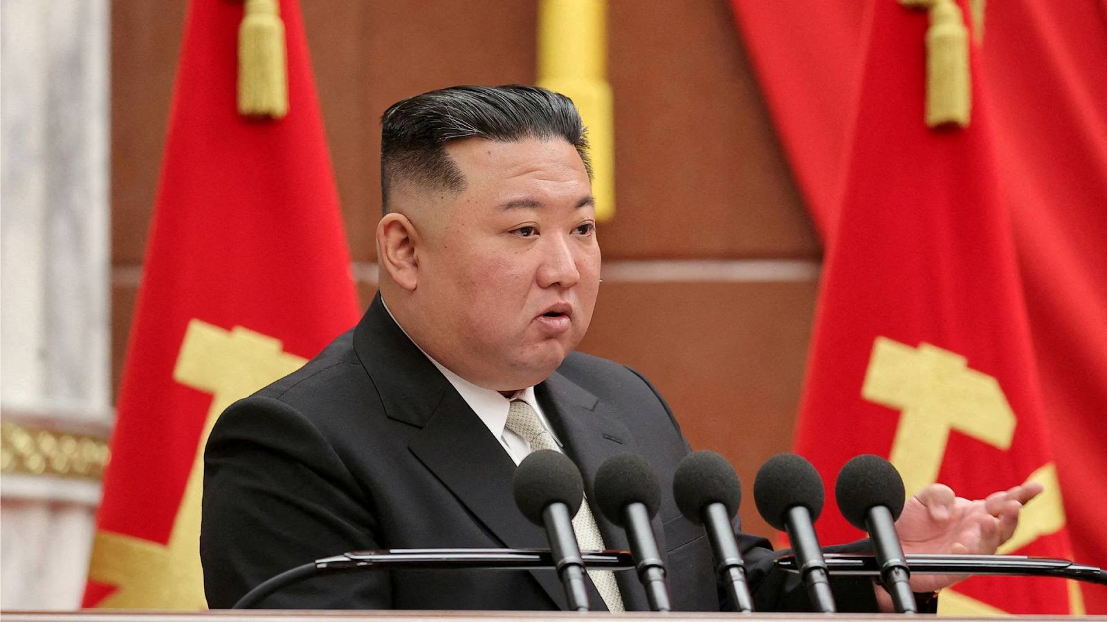 Imagen del líder norcoreano Kim Jong Un.