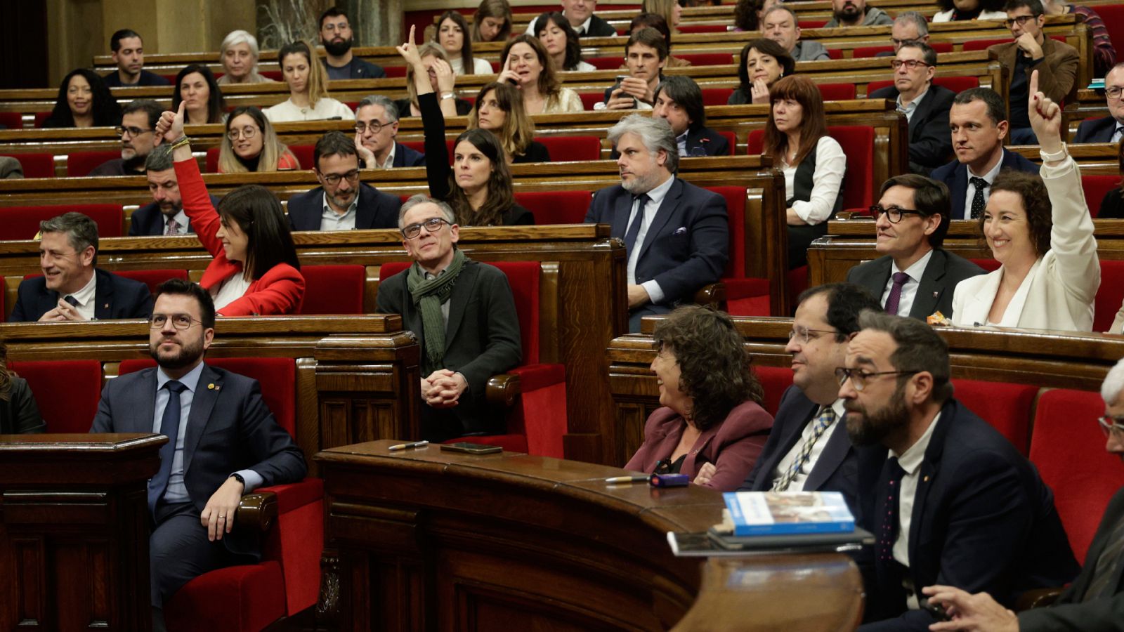 Pleno del Parlament de Cataluña