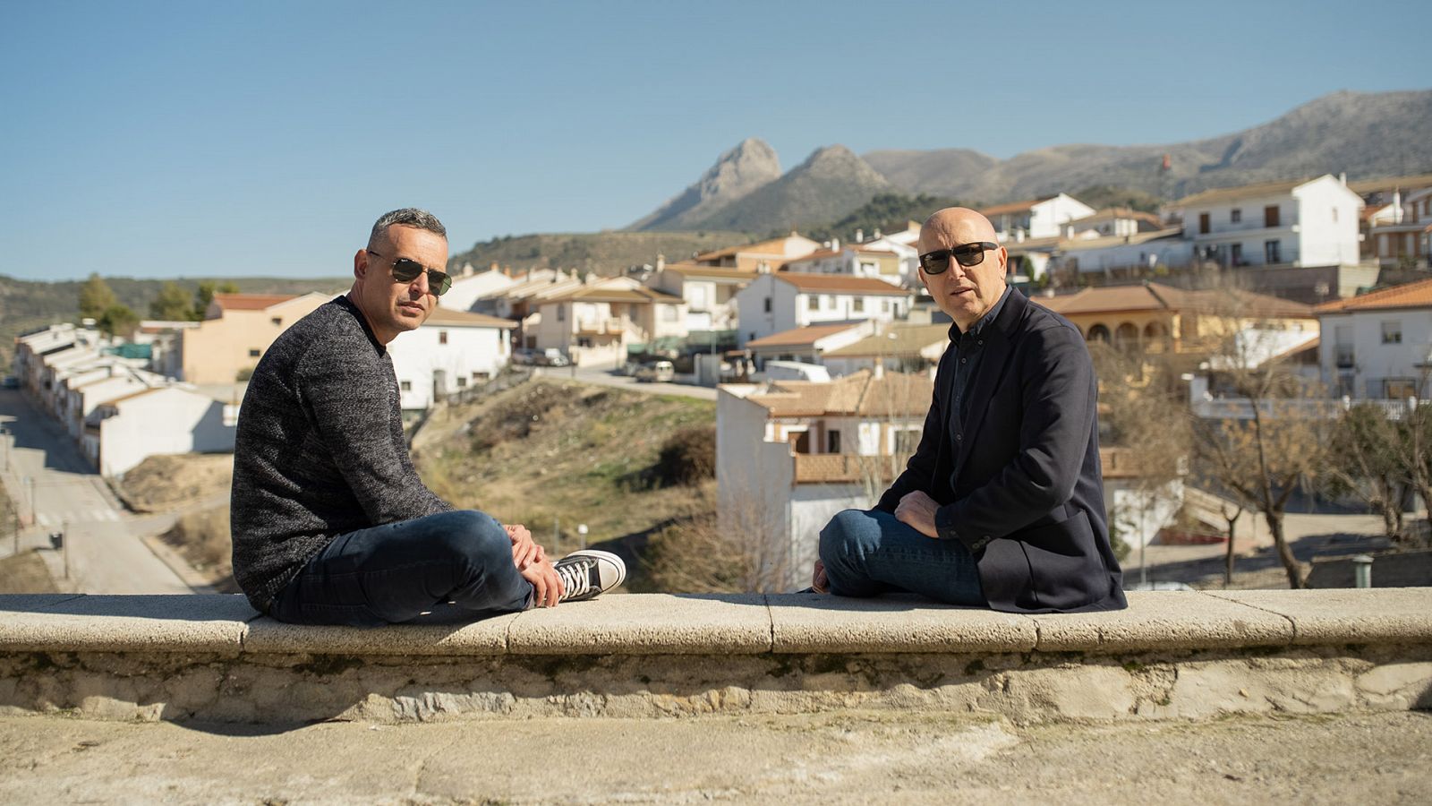 El dibujante y escritor Juarma y Óscar López