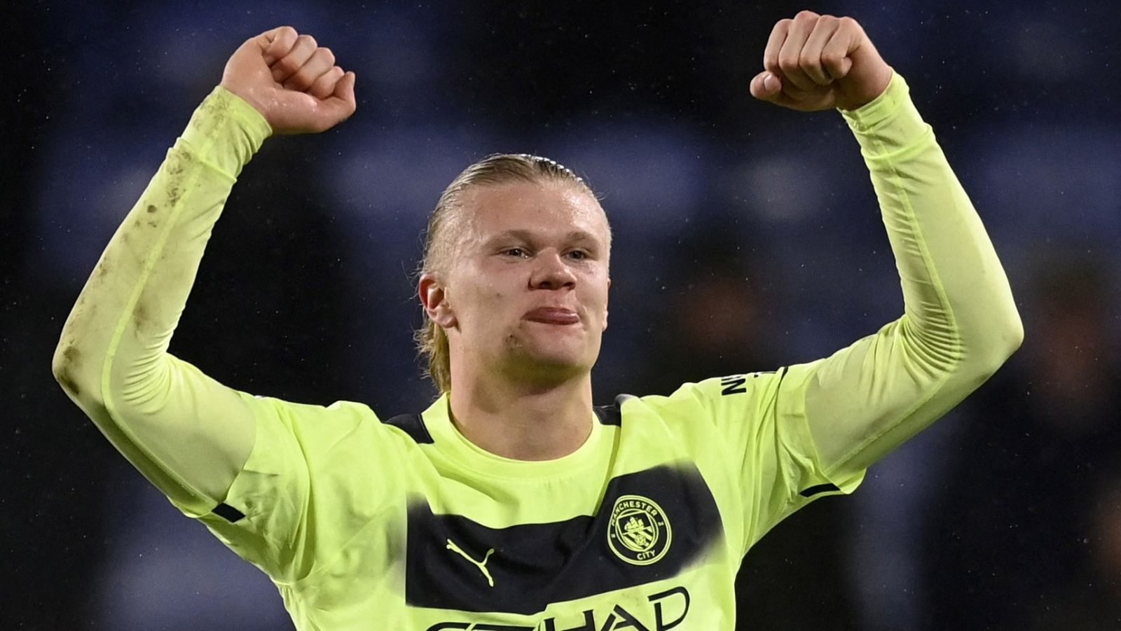 El delantero del Manchester City Erling Haaland