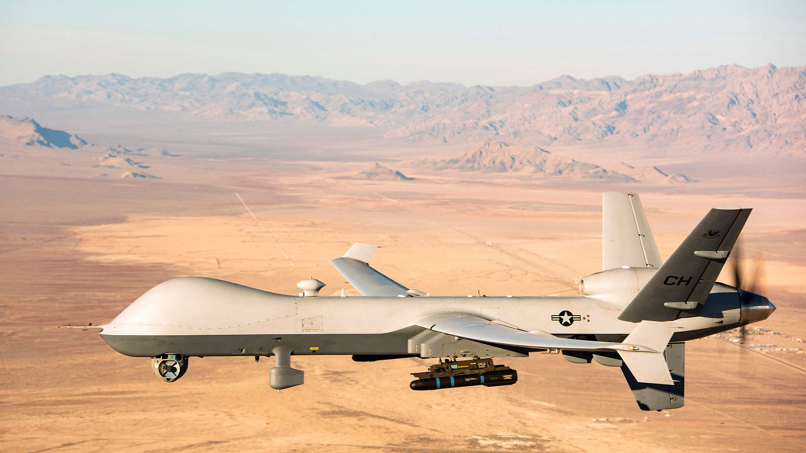 Diseñado para vigilancia y con capacidad para ir armado: así es el MQ-9, el dron de EEUU que ha impactado con un caza ruso