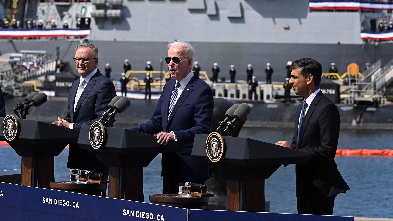 China afirma que el pacto para una nueva generación de submarinos del AUKUS dañará la paz y estabilidad regional