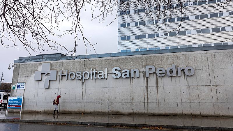 Exterior del hospital de San Pedro en Logroño, La Rioja