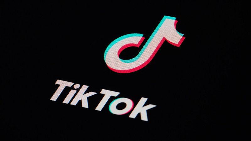 Icono de la aplicación de vídeos TikTok.