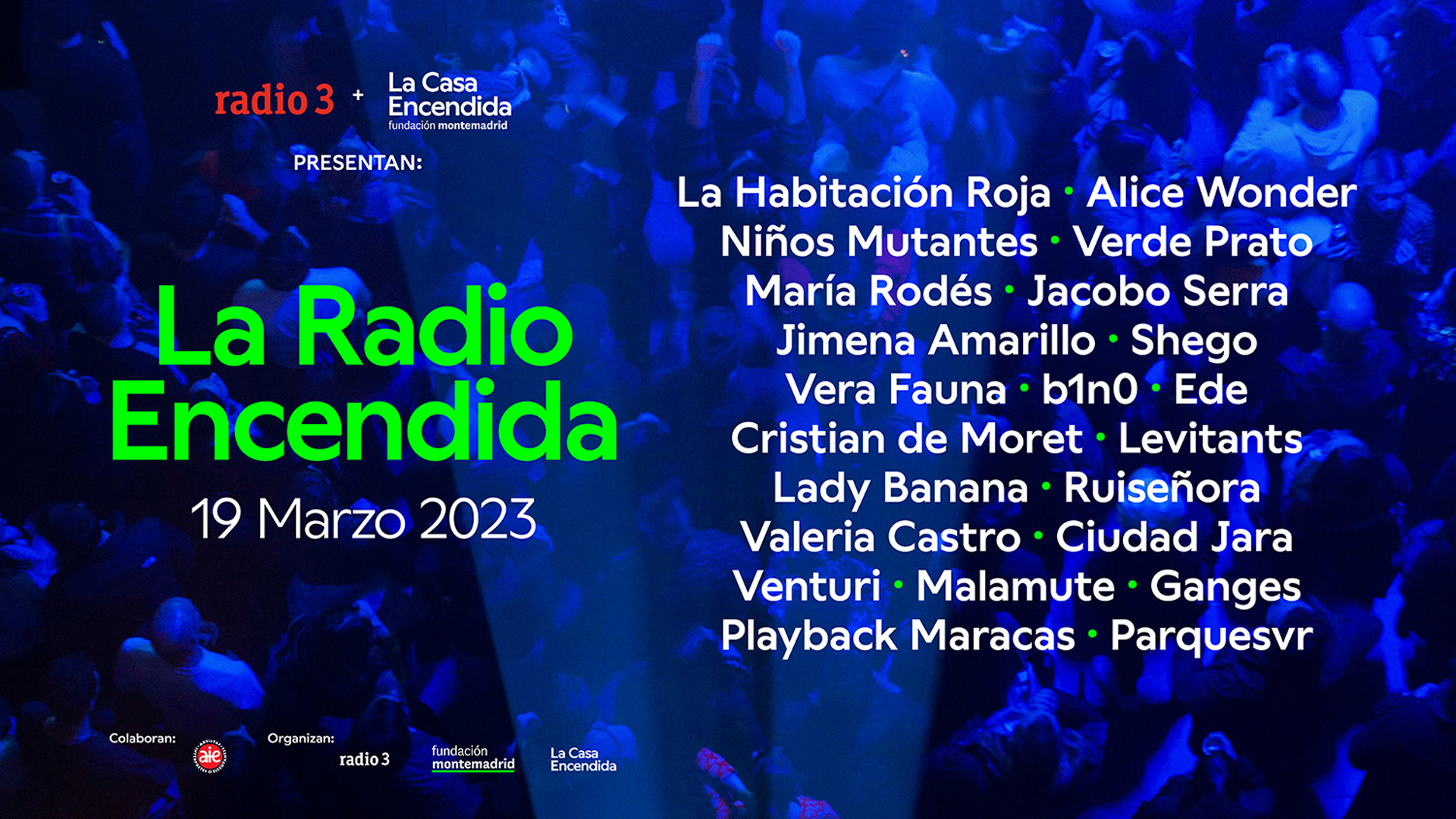 La Radio Encendida 2023: todos los conciertos