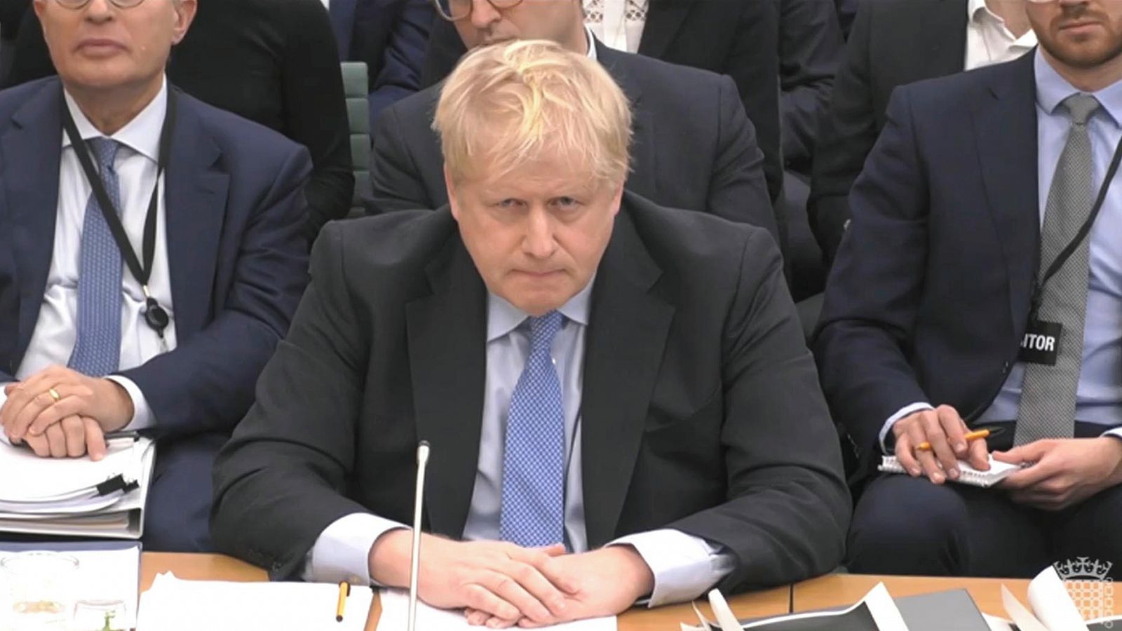 Boris Johnson presta declaración ante el Comité de Privilegios