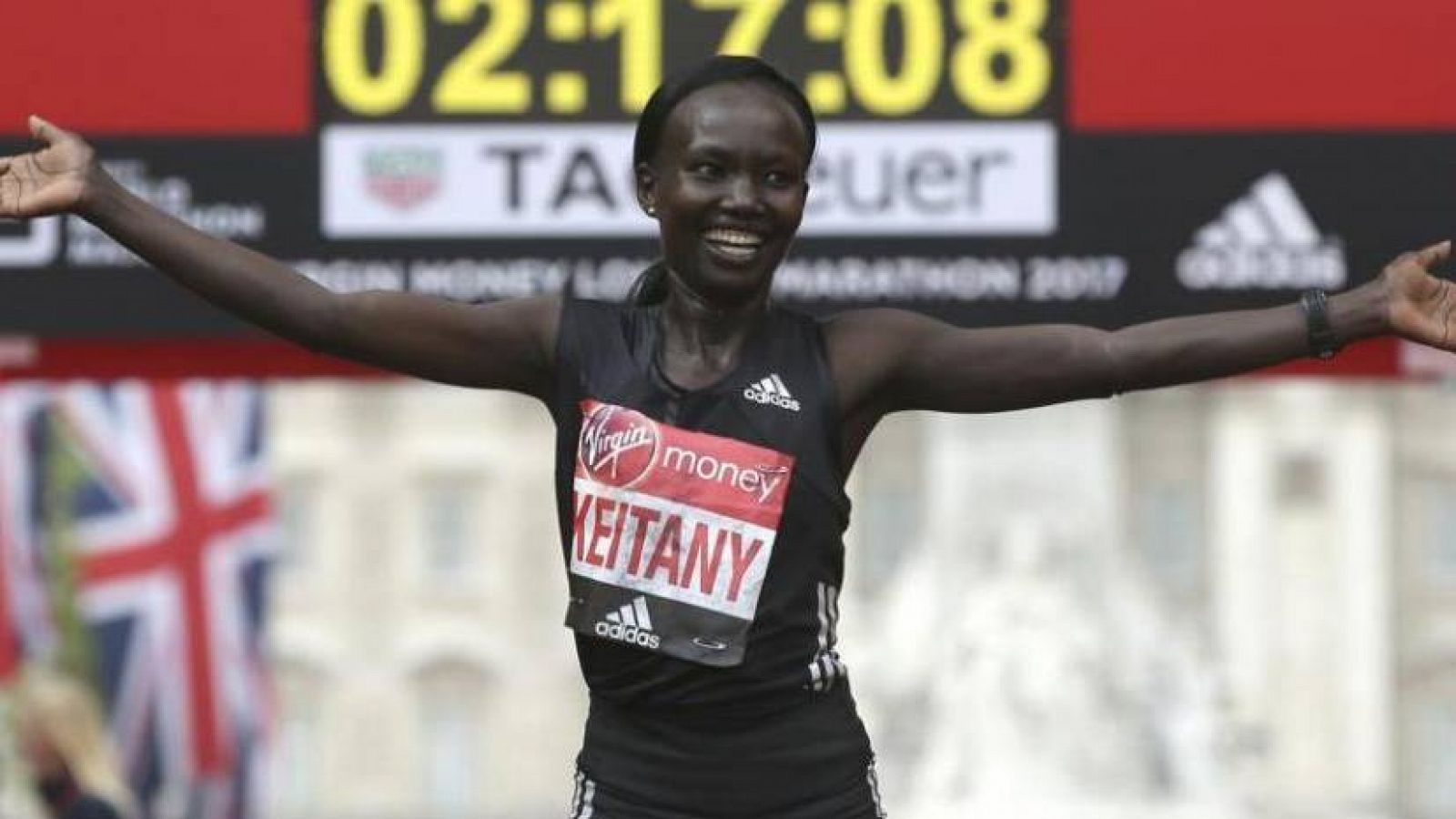 La atleta keniana Mary Keitany