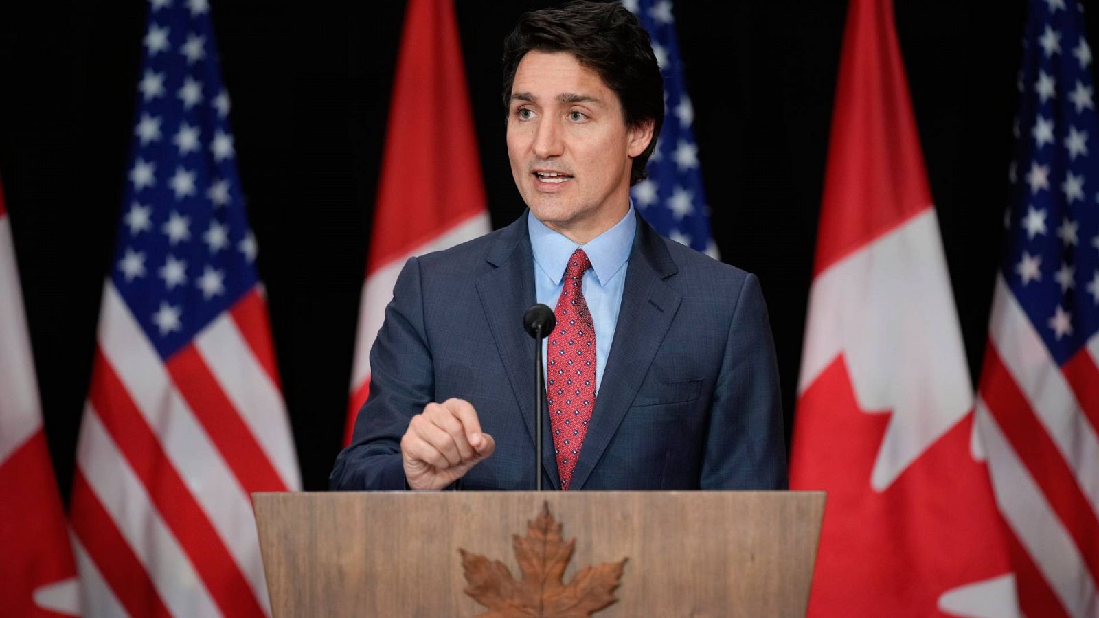 Una imagen del primer ministro canadiense, Justin Trudeau.