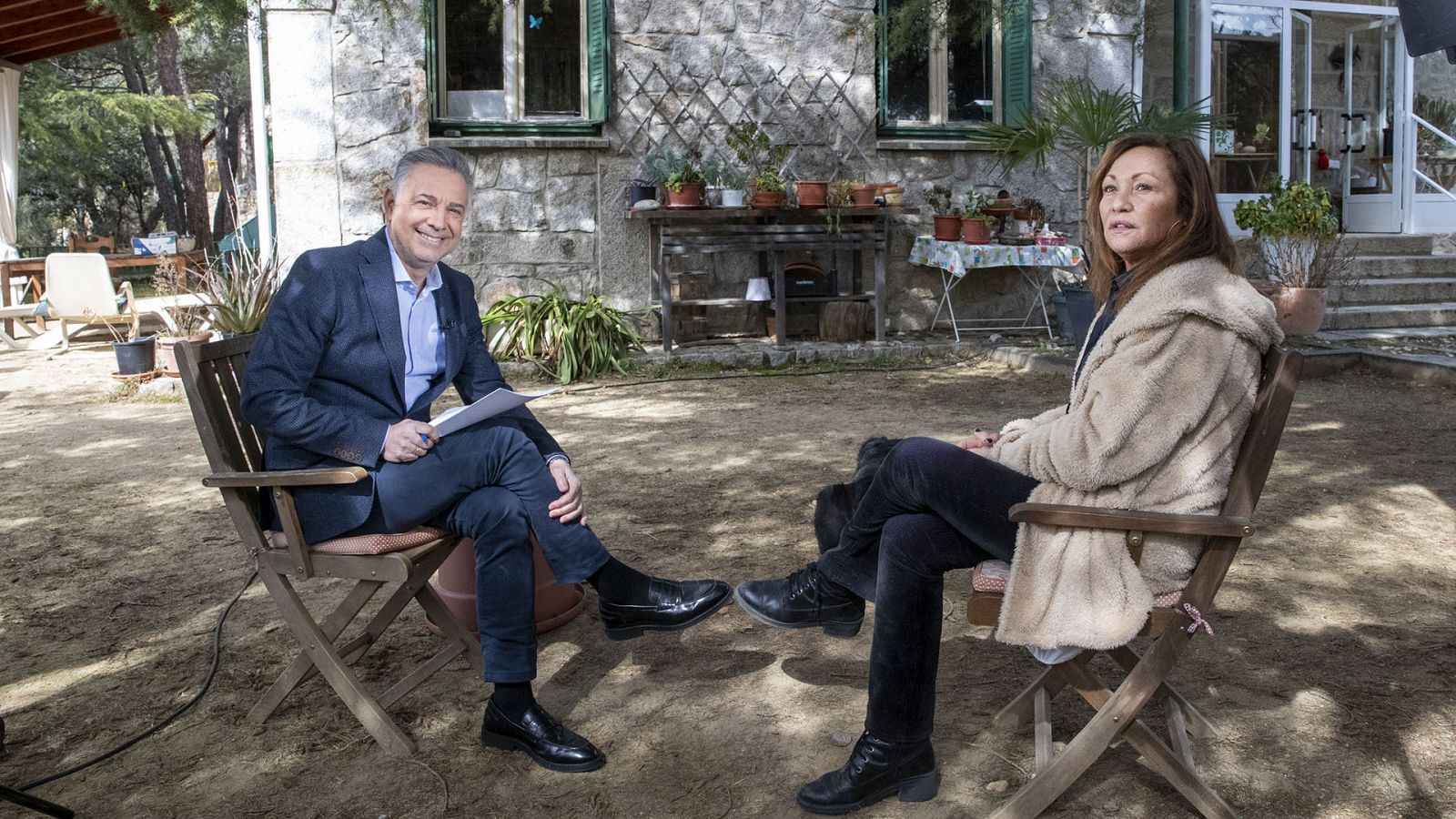 Jenaro Castro y Eulàlia Ramón, en 'Plano General'