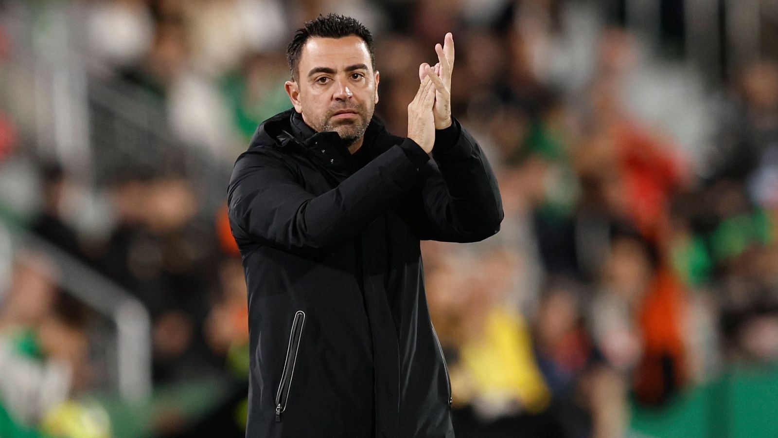 Xavi Hernández, técnico del Barcelona