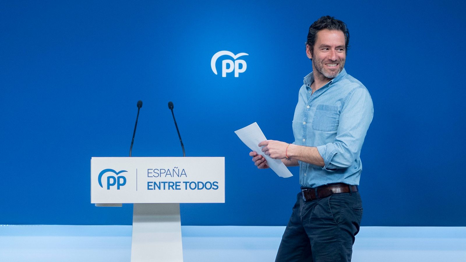 El portavoz de campaña del PP, Borja Sémper