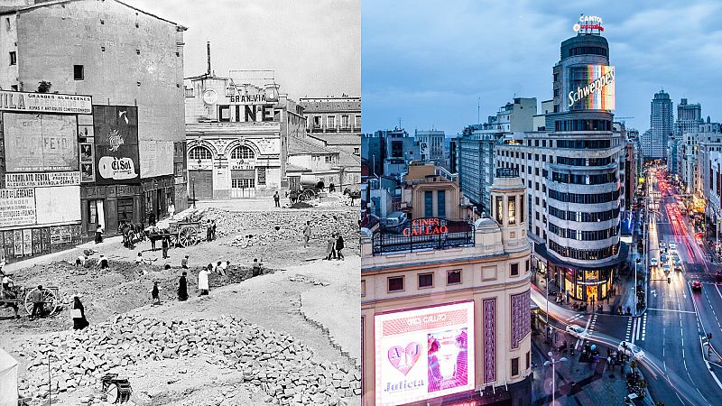 113 años de la Gran Vía de Madrid: ¡Así fue el proceso de construcción!