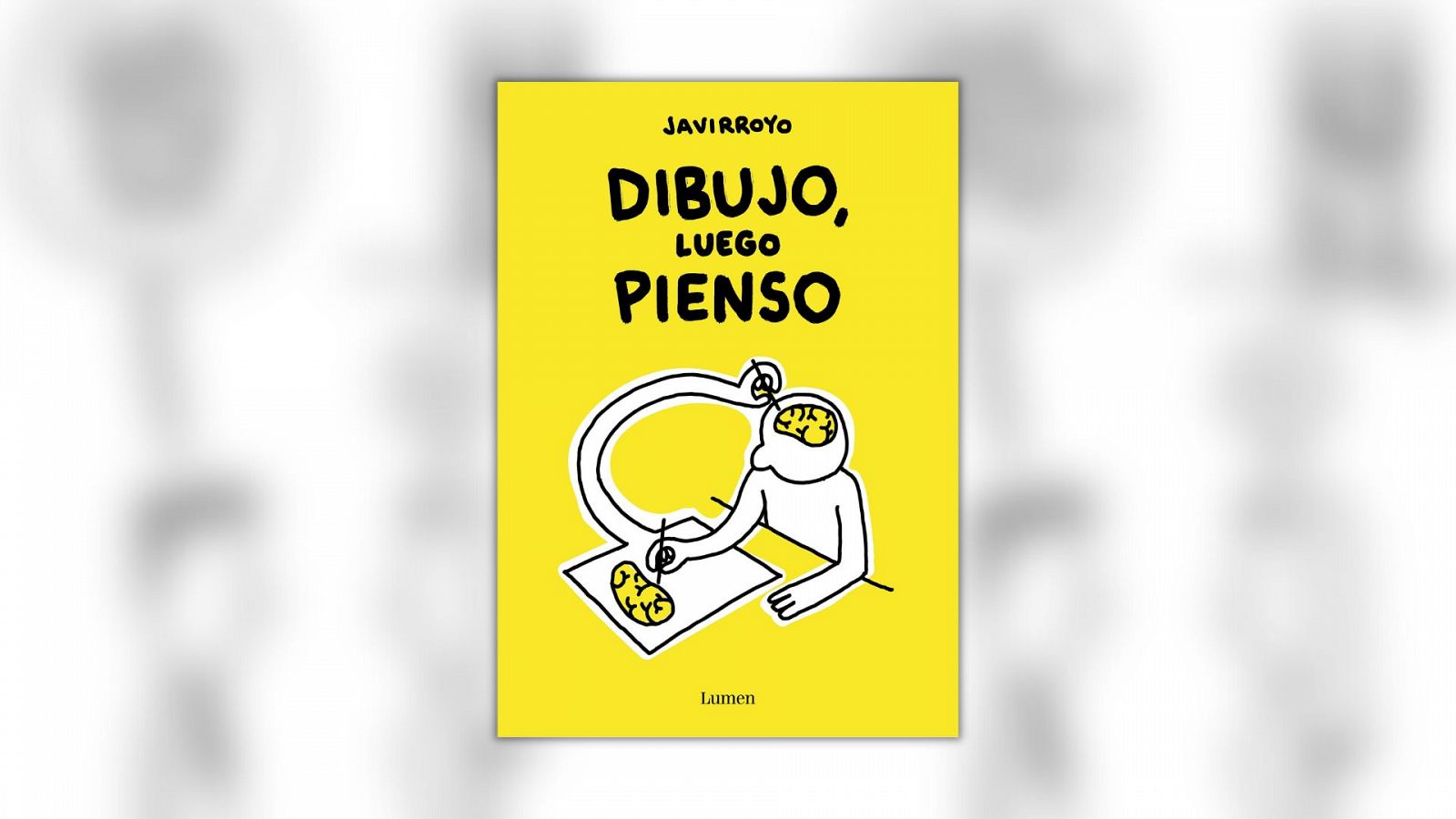 Javirroyo ha presentado el libro 'Dibujo, luego pienso' en 'Las tardes de RNE'