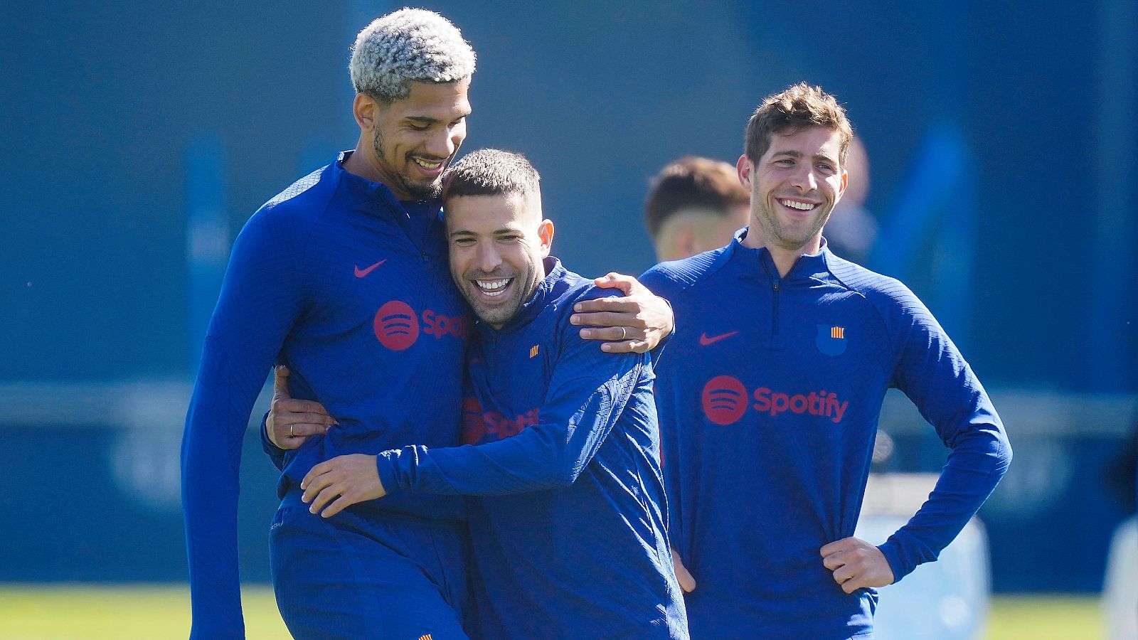 Entrenamiento del FC Barcelona