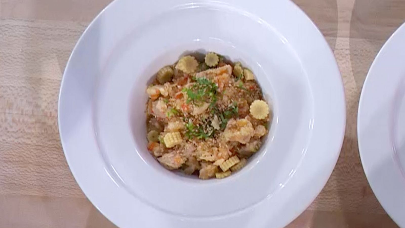 Receta de falso arroz de repollo con pollo y cerdo de Fray Marcos