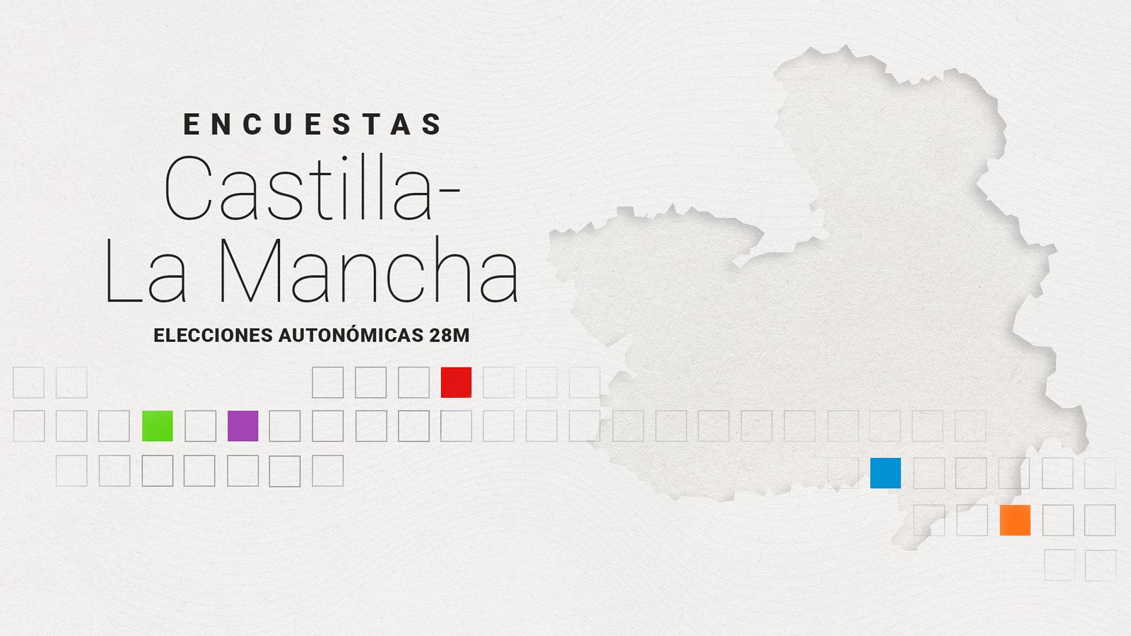 Así van las encuestas de las elecciones autonómicas en Castilla-La Mancha