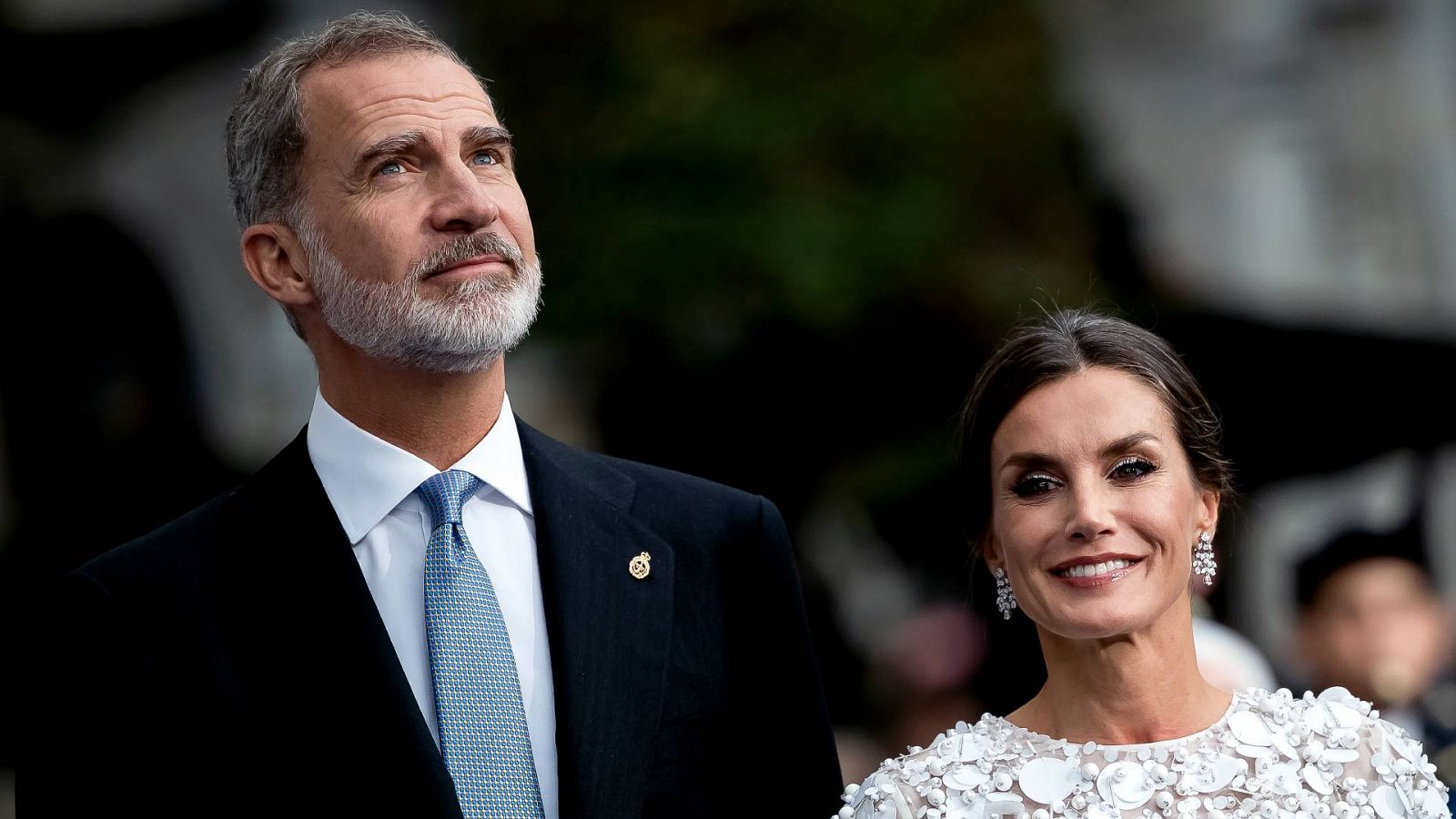 Los reyes Felipe y Letizia durante los Premios Princesa de Asturias 2022