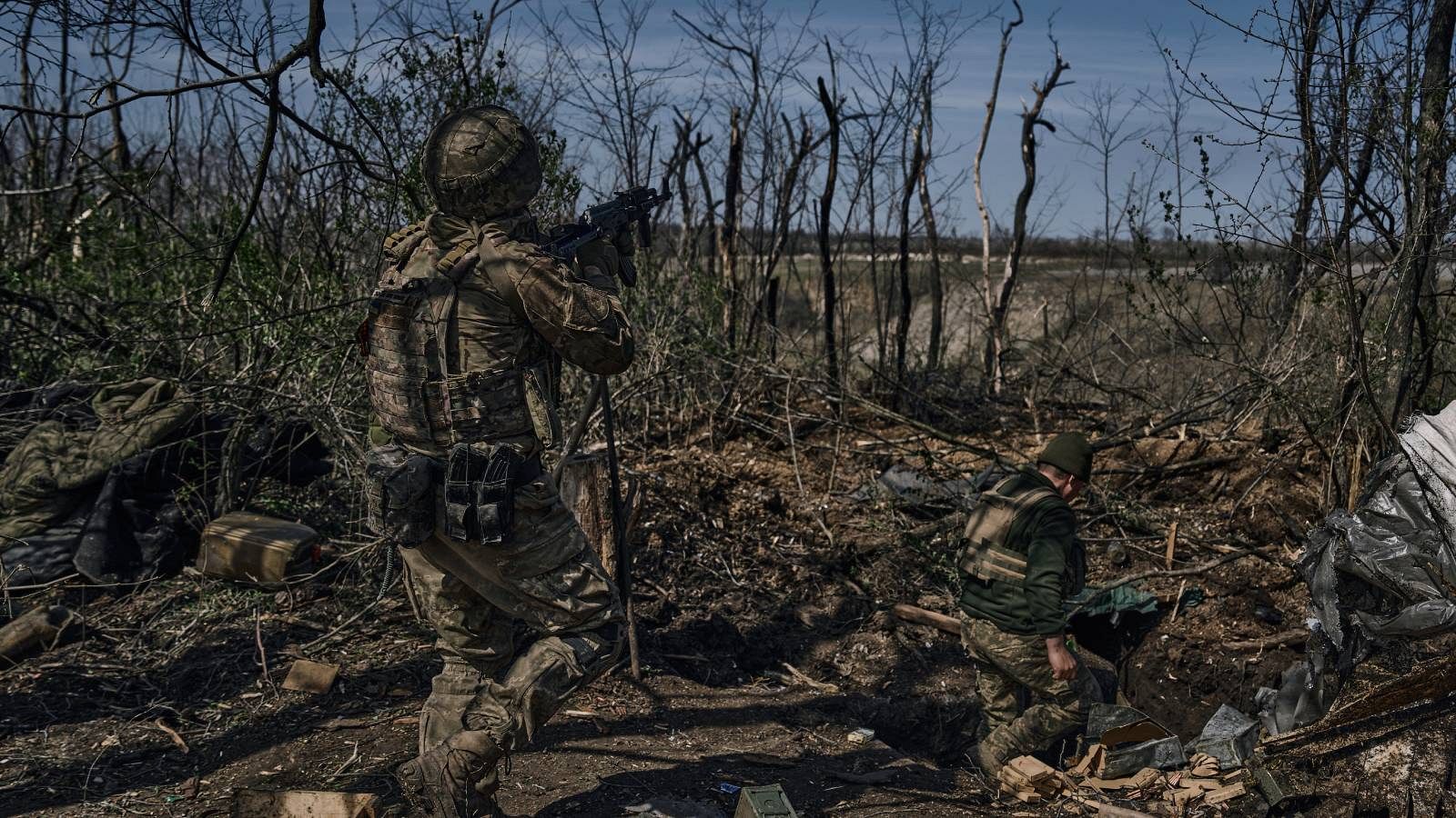 Un soldado en Bajmut