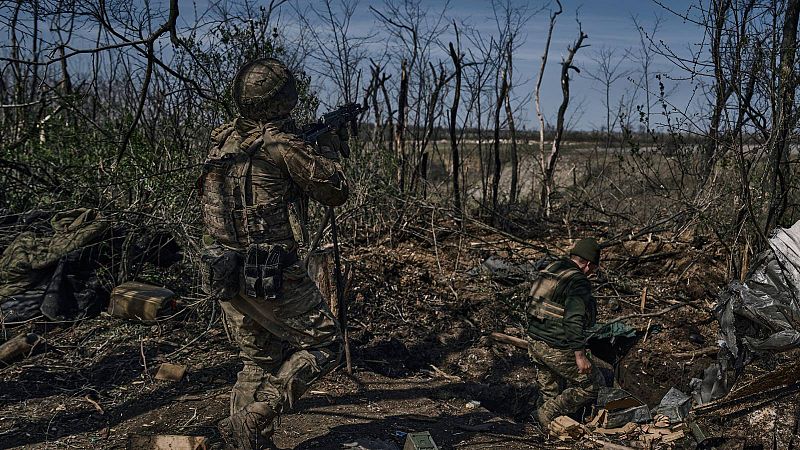 Un soldado en Bajmut