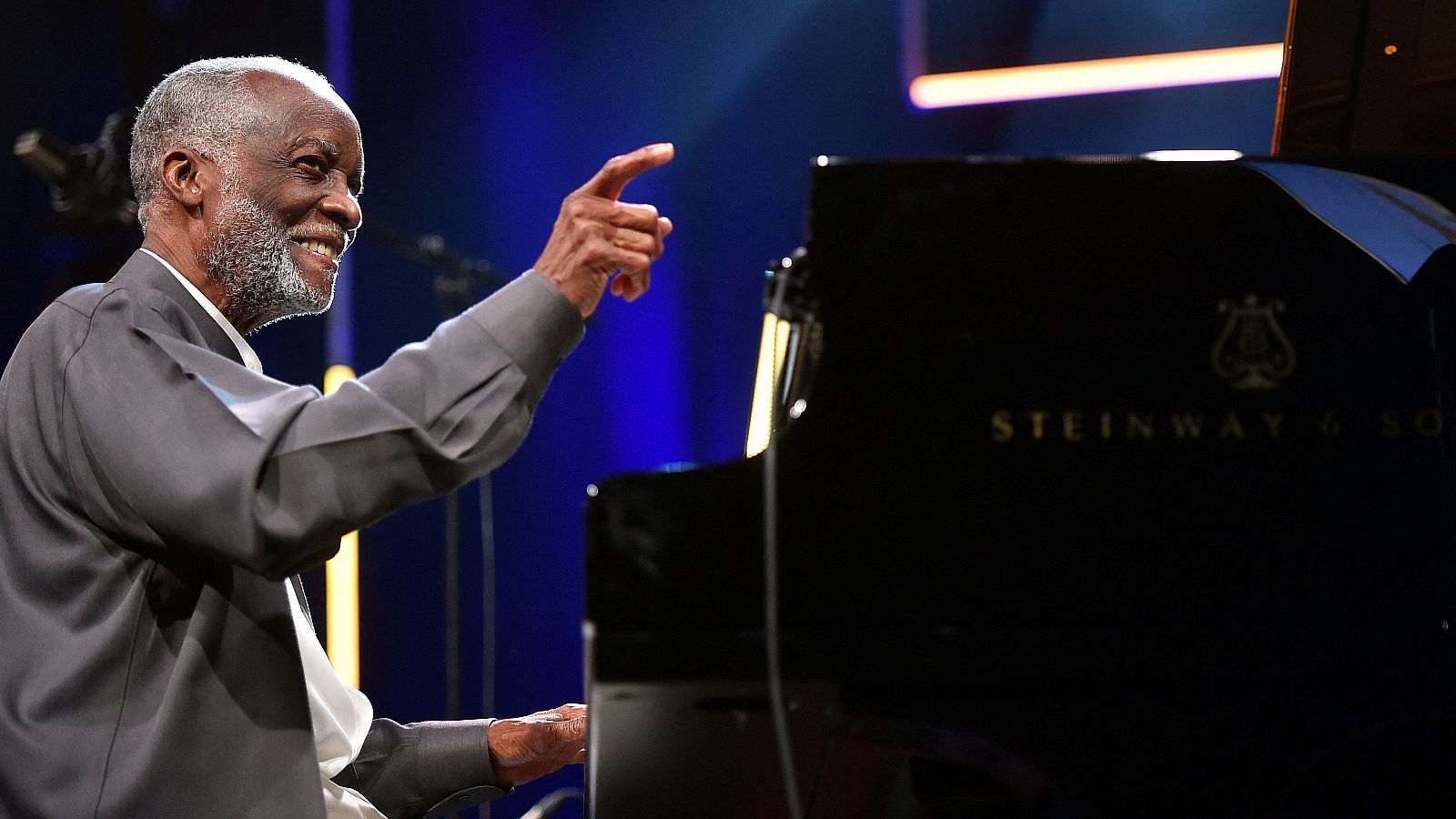 El pianista and compositor Ahmad Jamal, en una imagen de 2016.