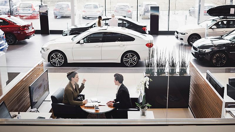 Un concesionario de coches